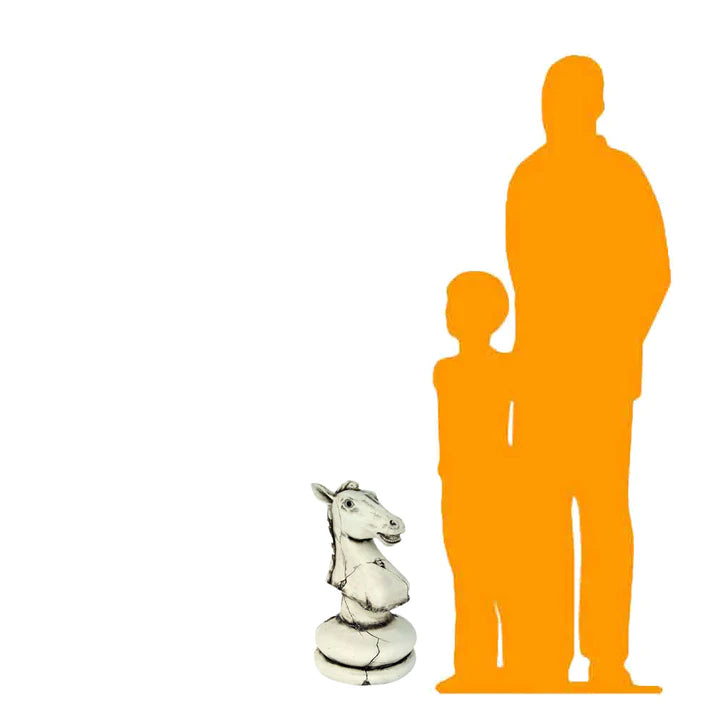 Horse Chess Piece Over Sized Statue