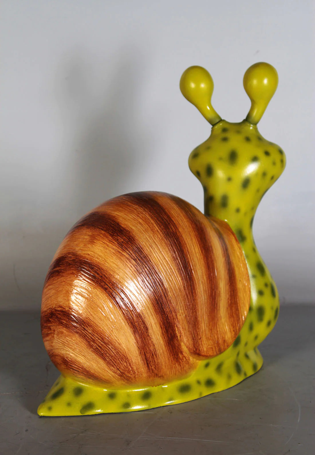 Comic Female Snail Over Sized Statue