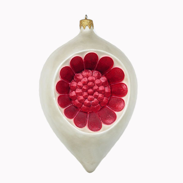 Christmas Decor Flower Drop Life Size Statue