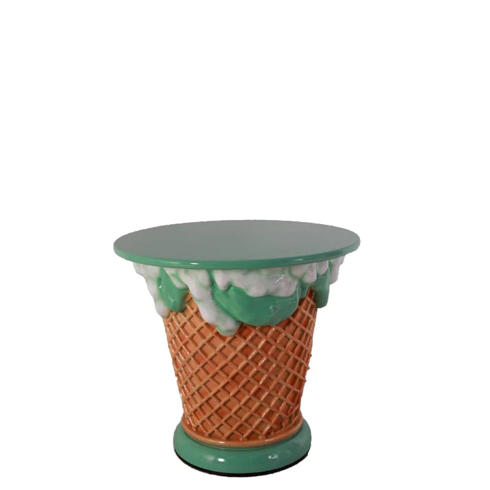 Ice Cream Table Statue