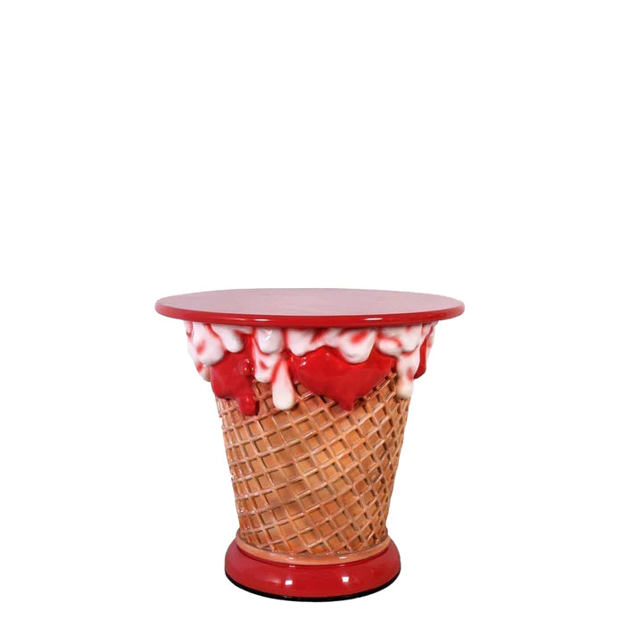 Ice Cream Table Statue