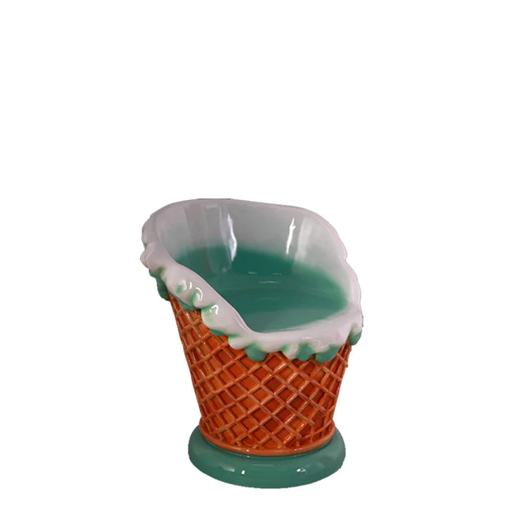 Ice Cream Chair Statue