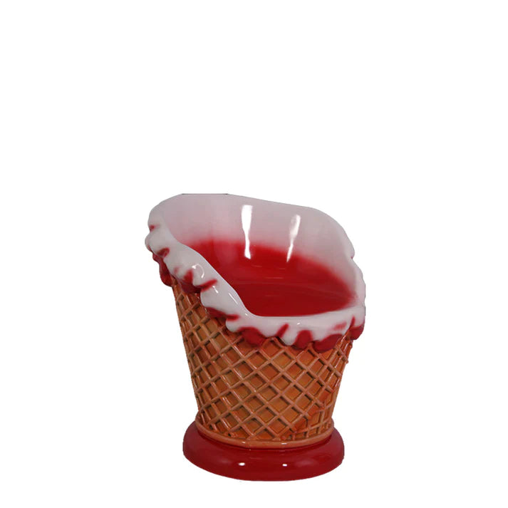 Ice Cream Chair Statue