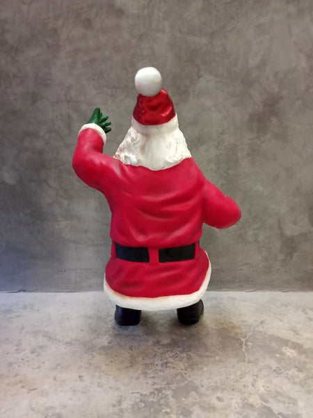 Santa Claus Sitting with Beard Life Size Statue