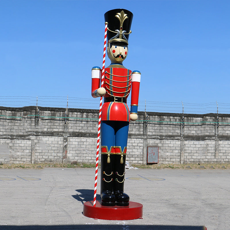 Toy Soldier with Baton Life Size Statue