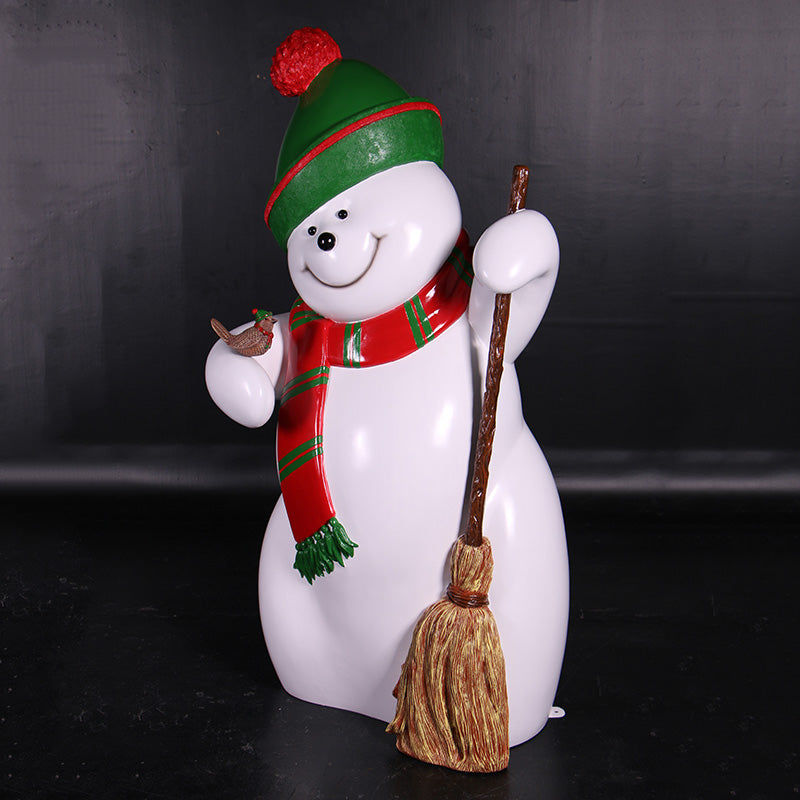 Snowman Life Size Statue