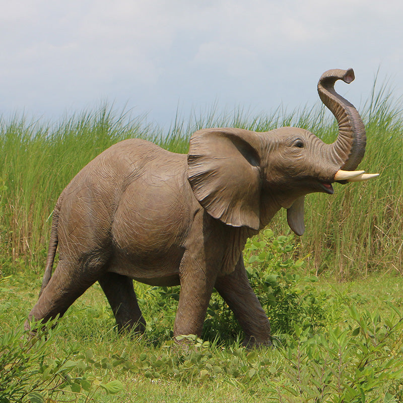 Elephant Life Size Statue