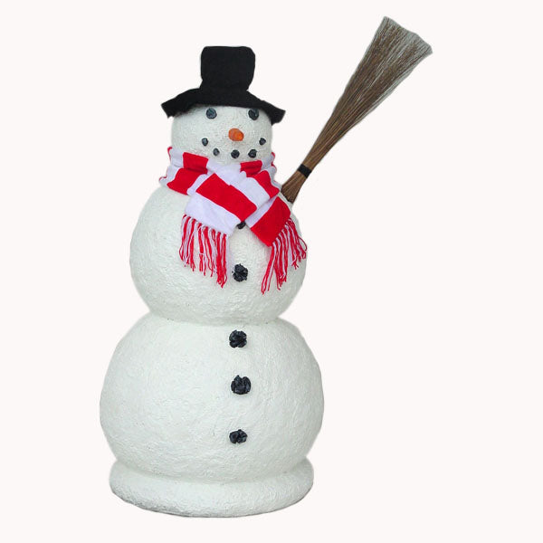 Snowman Life Size Statue