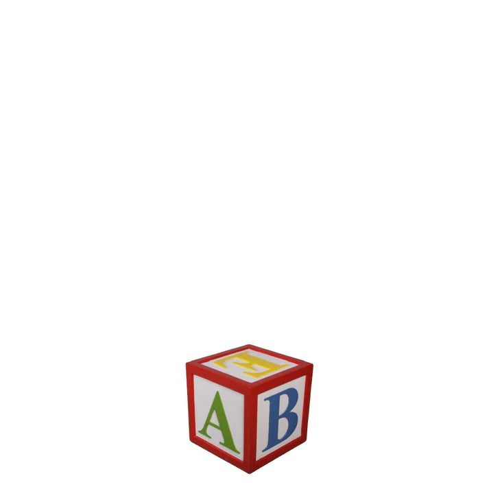 Letter Block Over Sized Statue