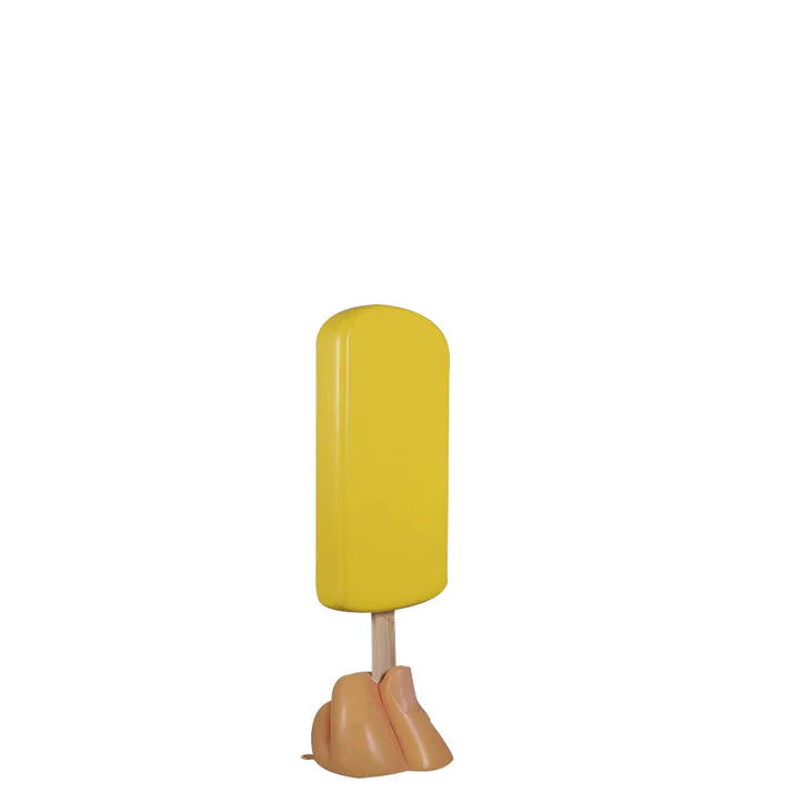 Ice Cream Popsicle In Hand Over Sized Statue