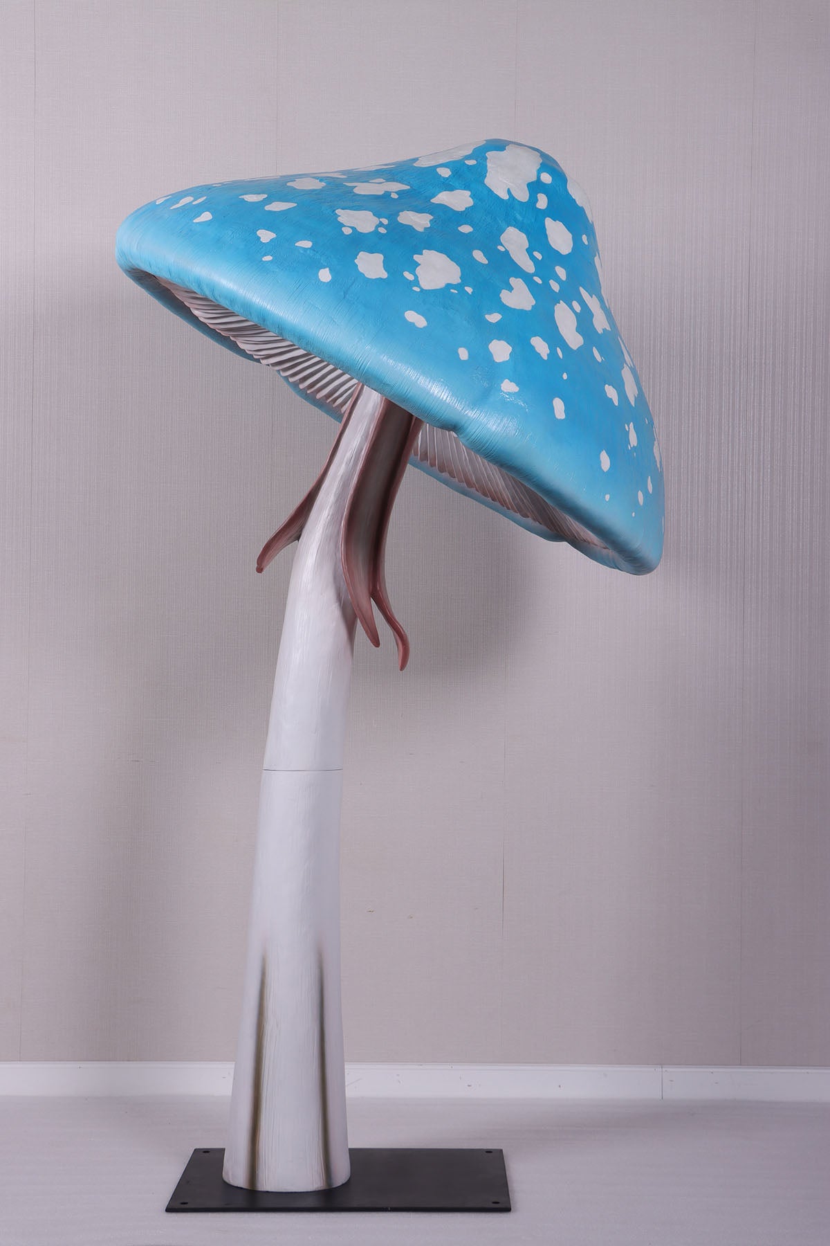 Parasol Mushroom Over Sized Statue
