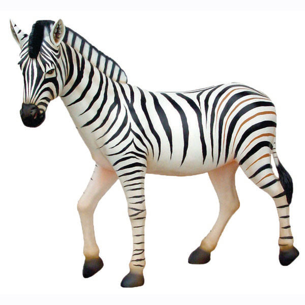 Zebra Life Size Statue