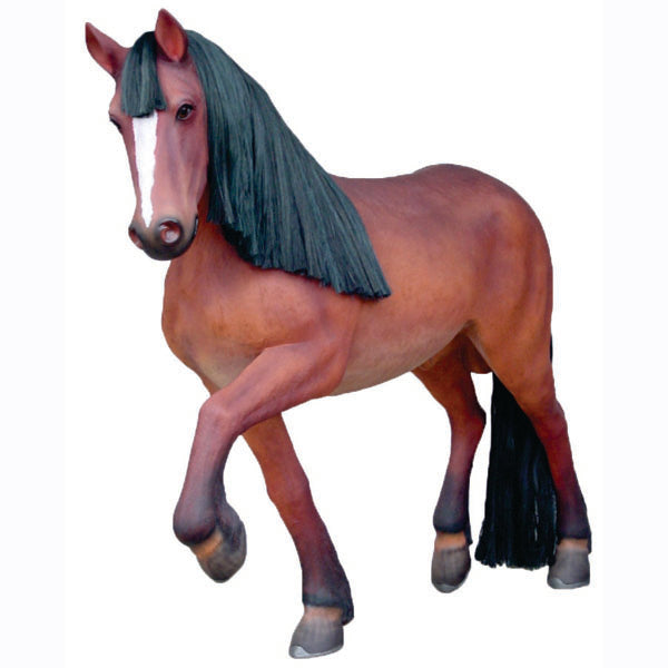 Working Horse Life Size Statue