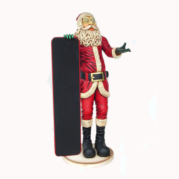 Skinny Santa with Menu