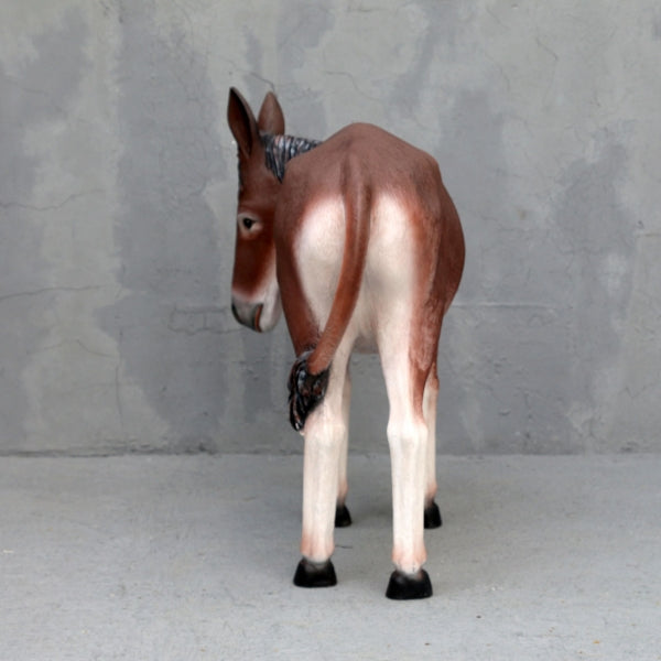 Donkey Life Size Statue