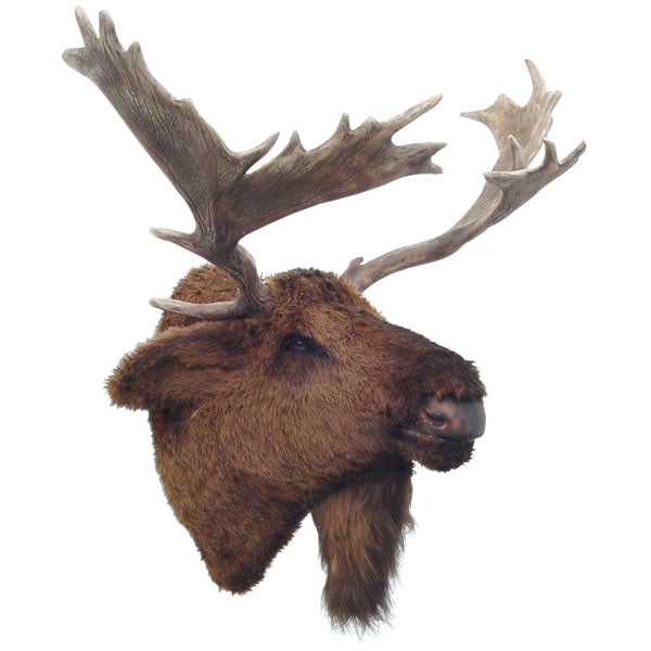 Moose Head Life Size Statue