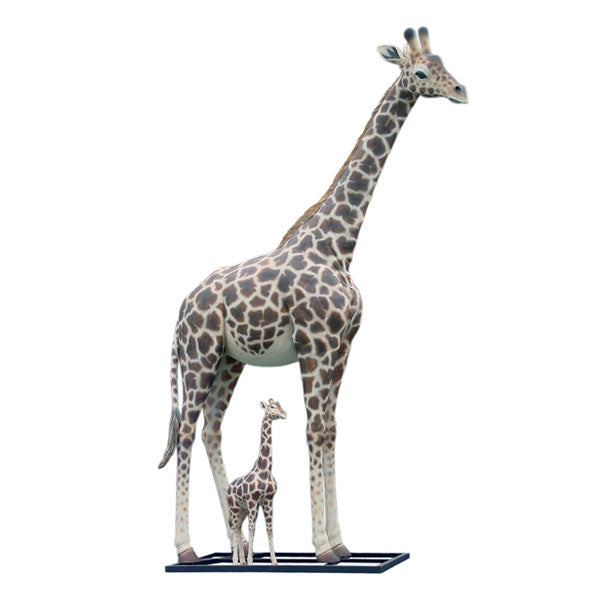 Giraffe Life Size Statue