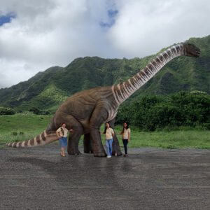 Rhoetosaurus Brownei Dinosaur Life Size Statue