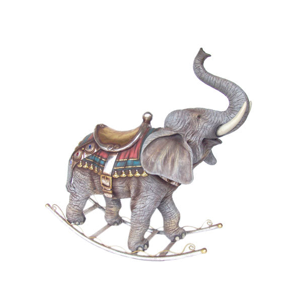 Rocking Elephant Life Size Statue