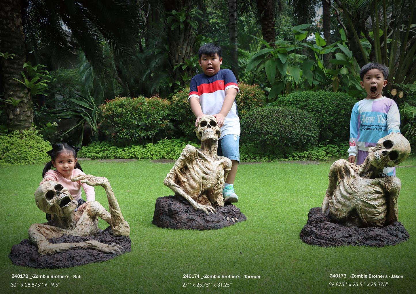 Zombie Brothers - Tarman Life Size Statue