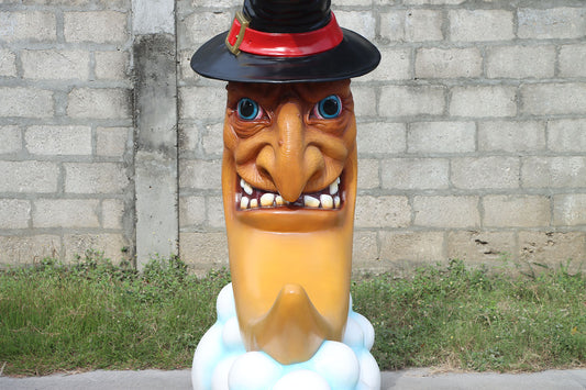 Moon Witch Bench Life Size Statue