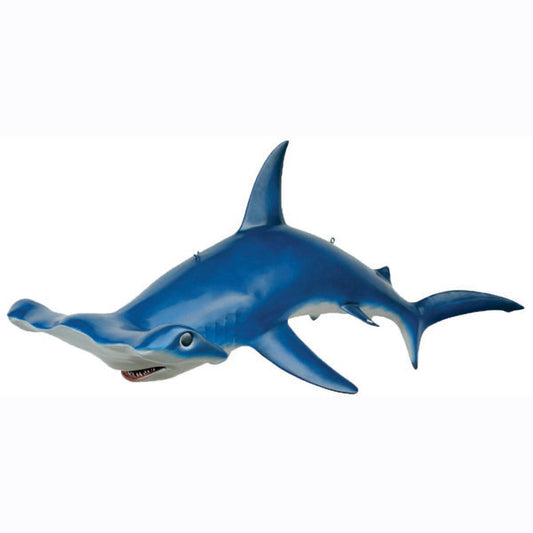 Hammer Head Shark Life Size Statue