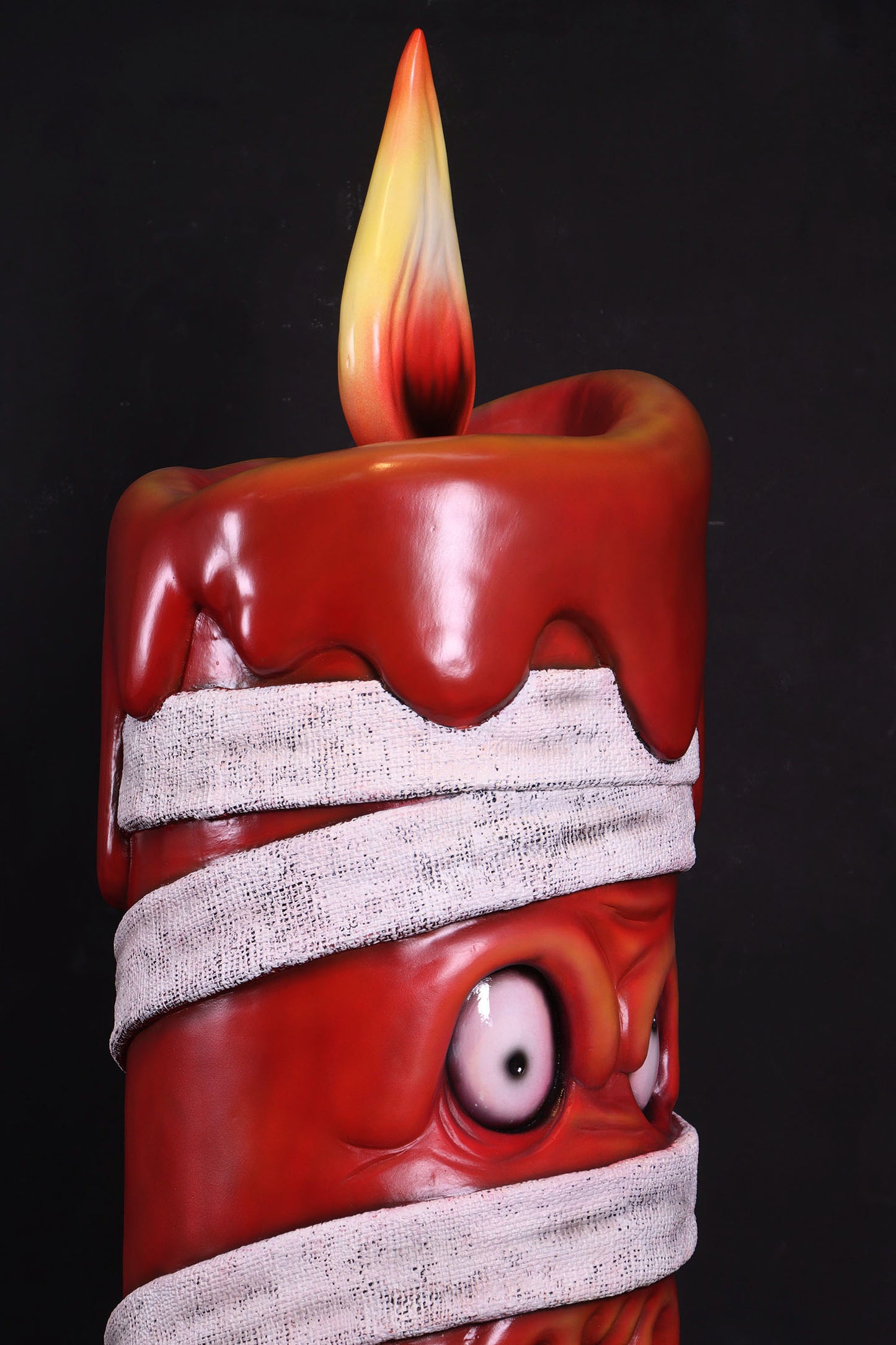 Mummy Candle Over Size Statue