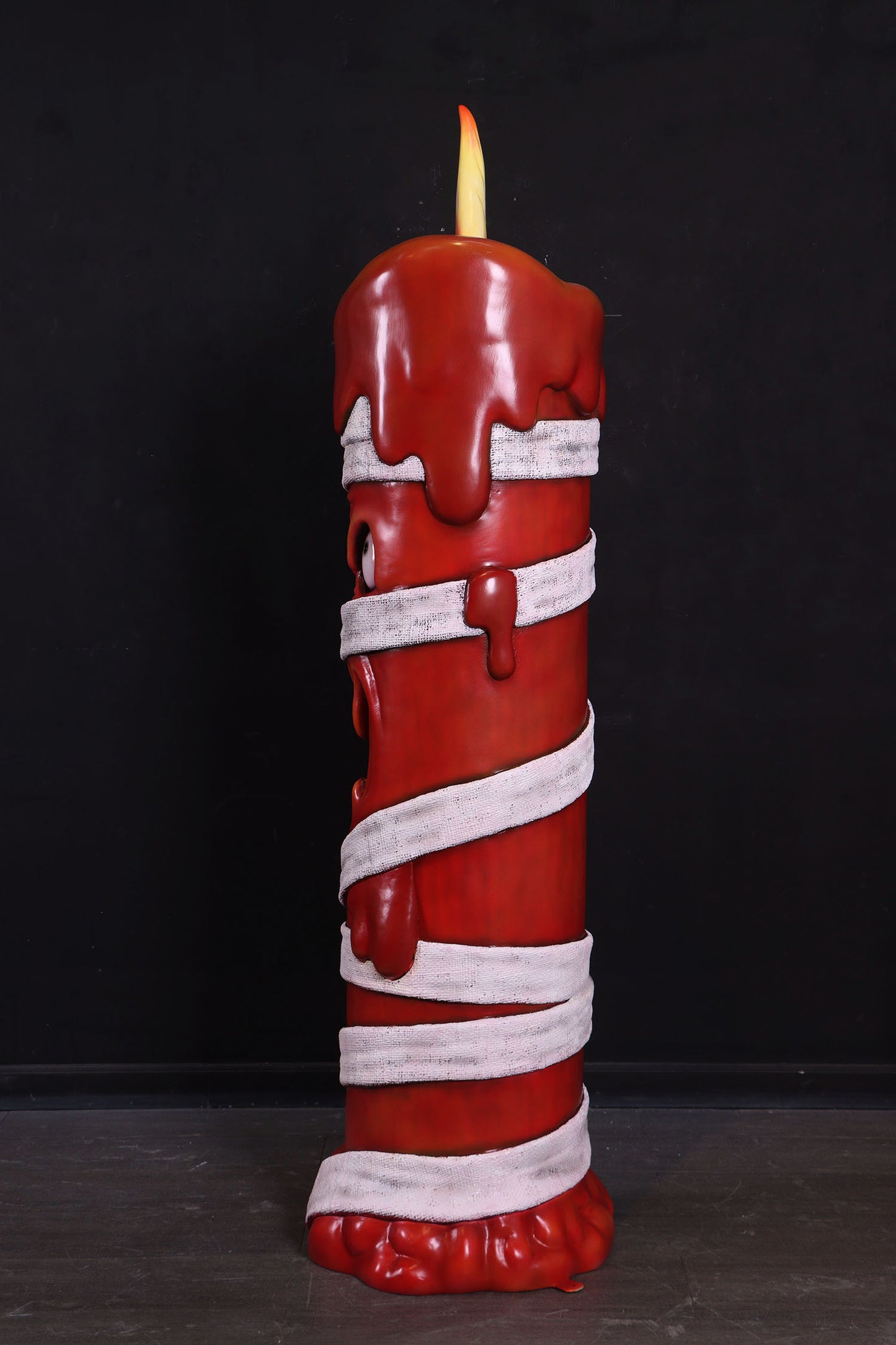 Mummy Candle Over Size Statue