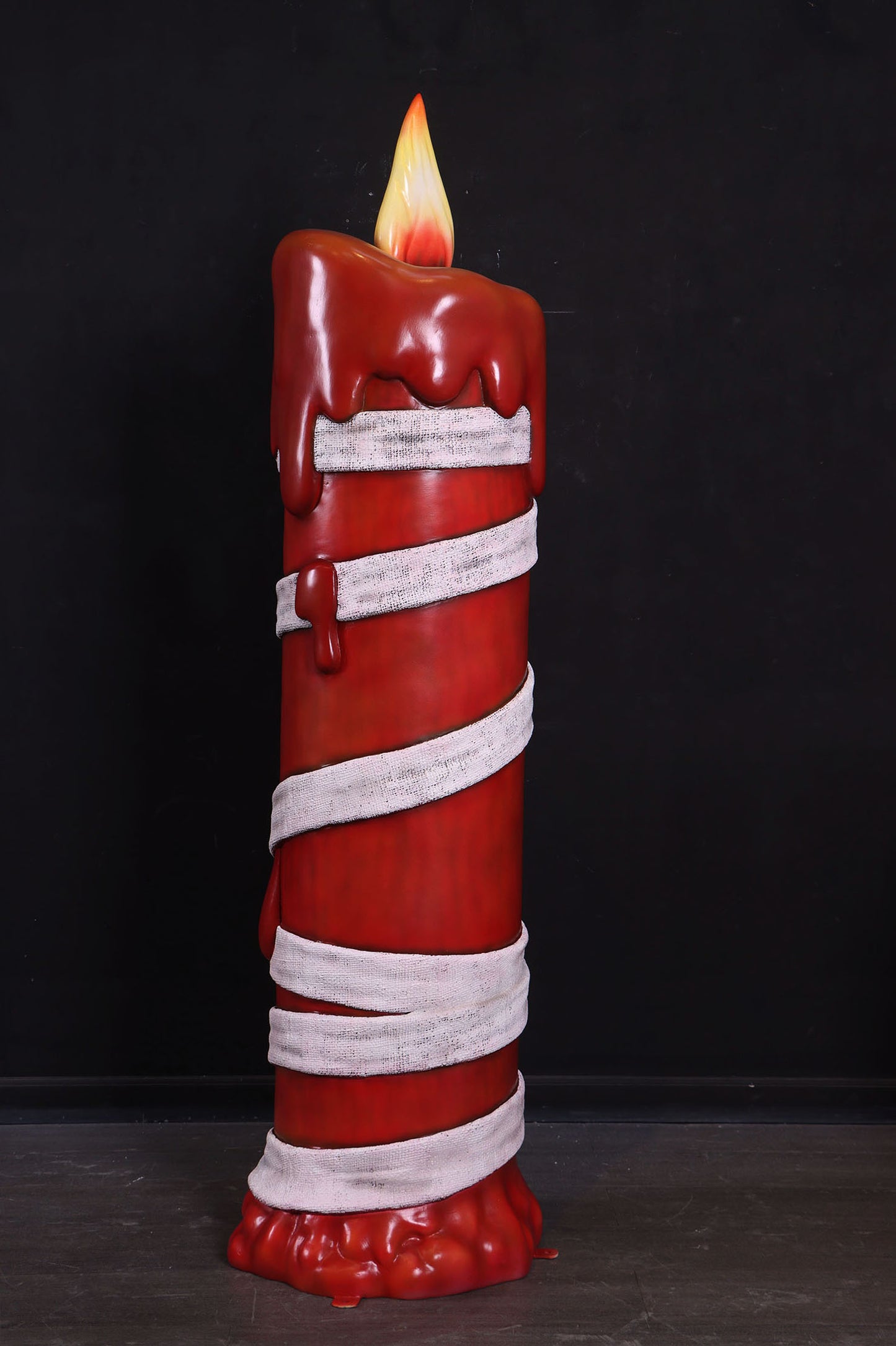 Mummy Candle Over Size Statue