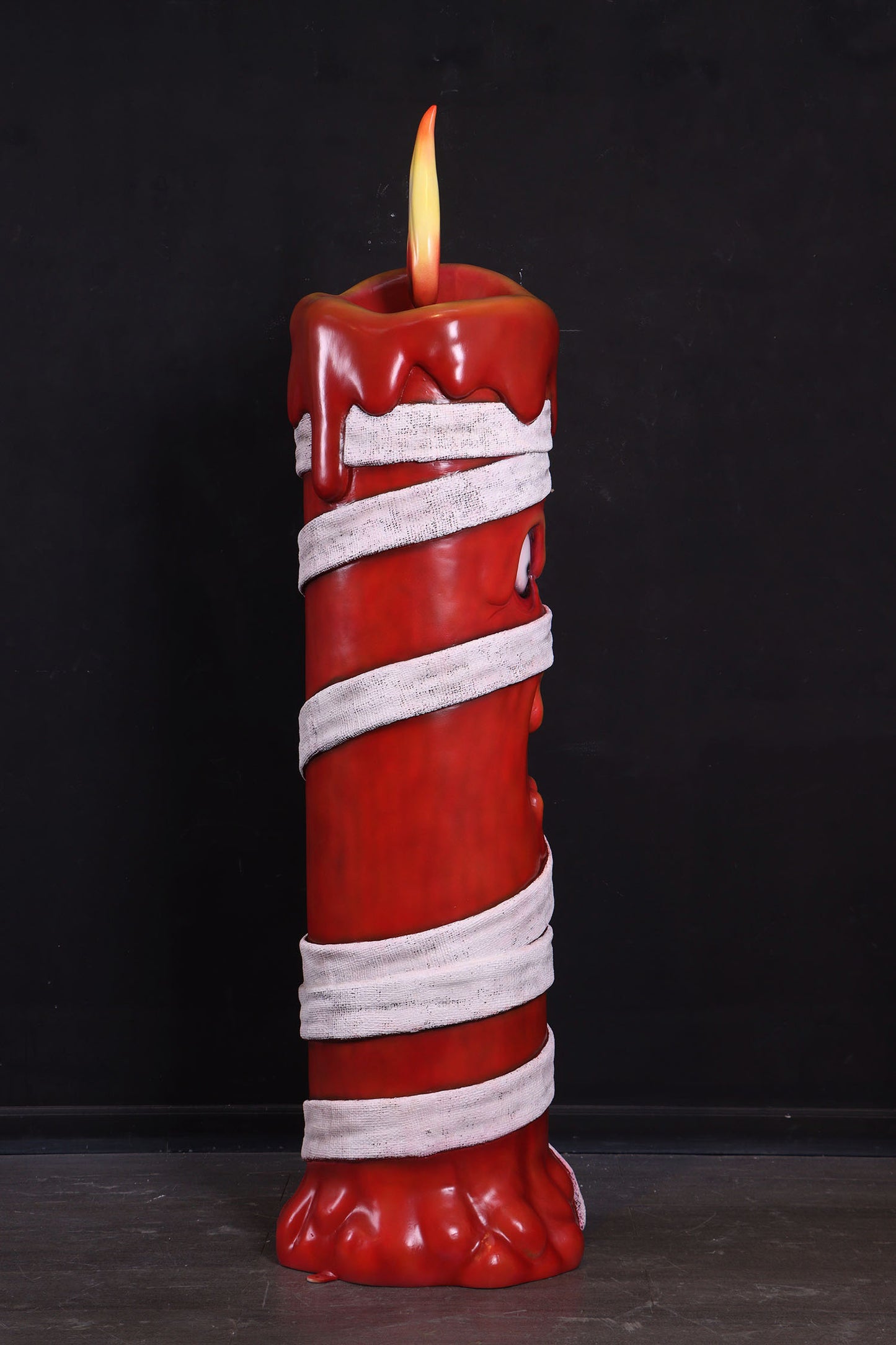 Mummy Candle Over Size Statue