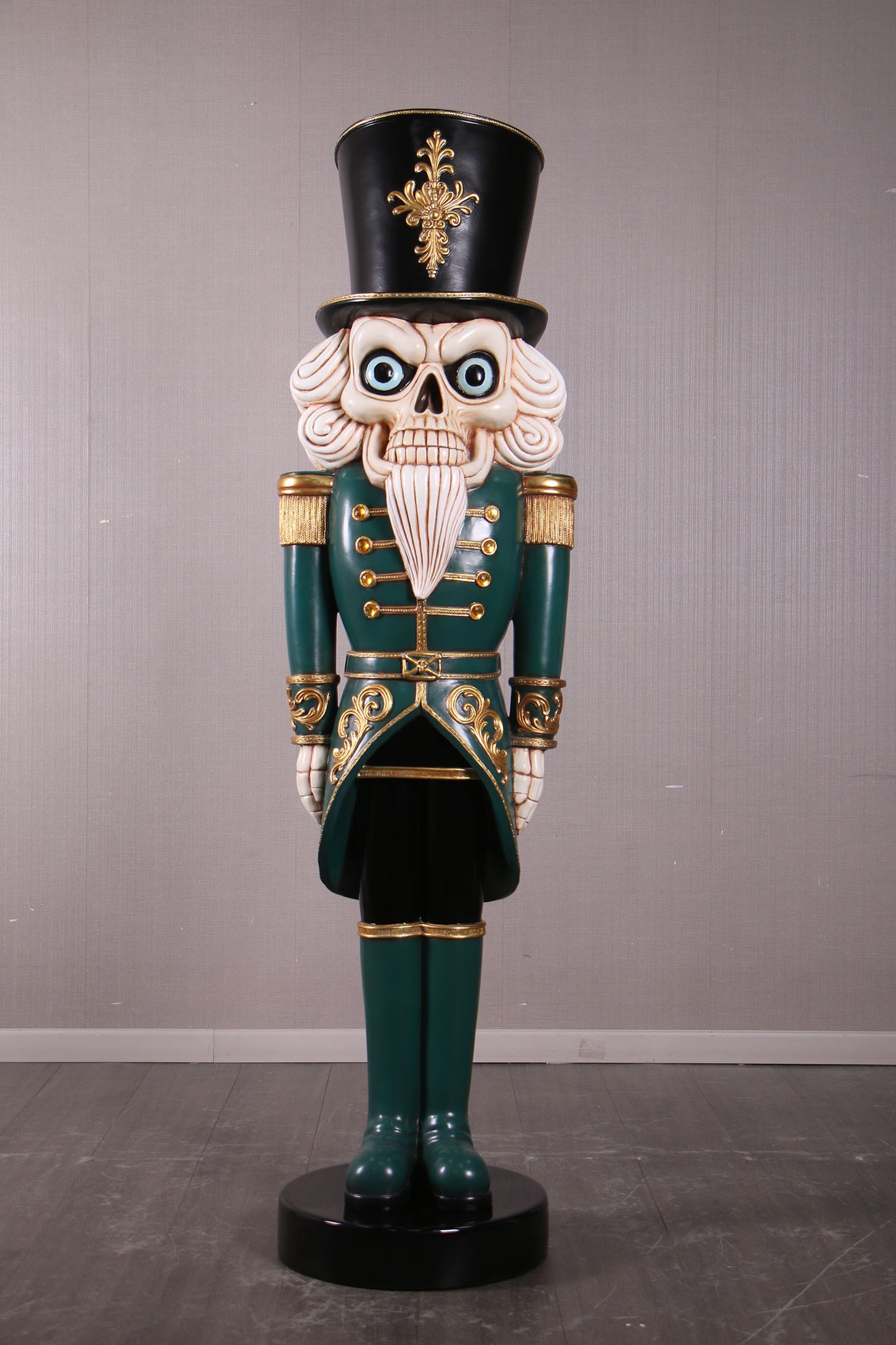 Scary Skeleton Nutcracker Life Size Statue