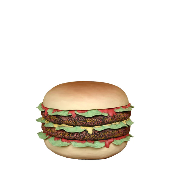 Cheeseburger Over Sized Statue