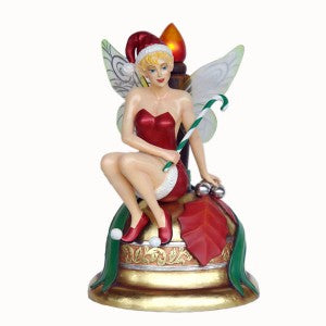 Fairy Sitting on Bell Life Size Statue