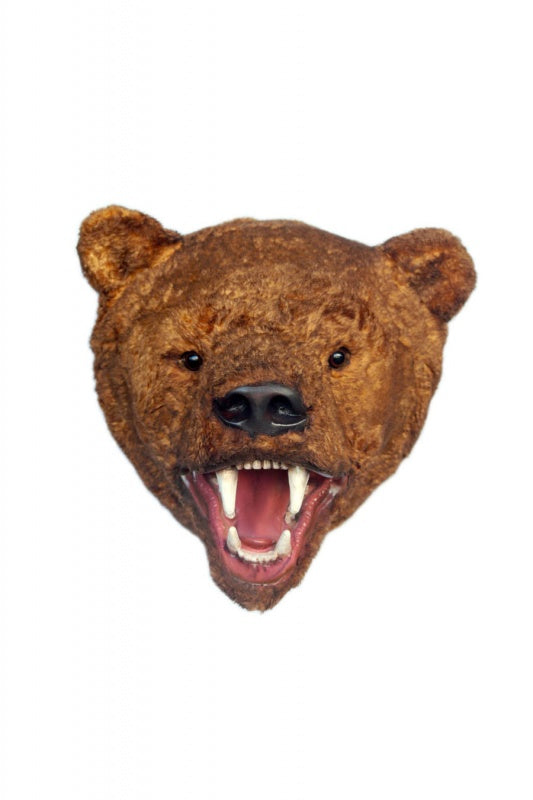 Bear Head Life Size Statue