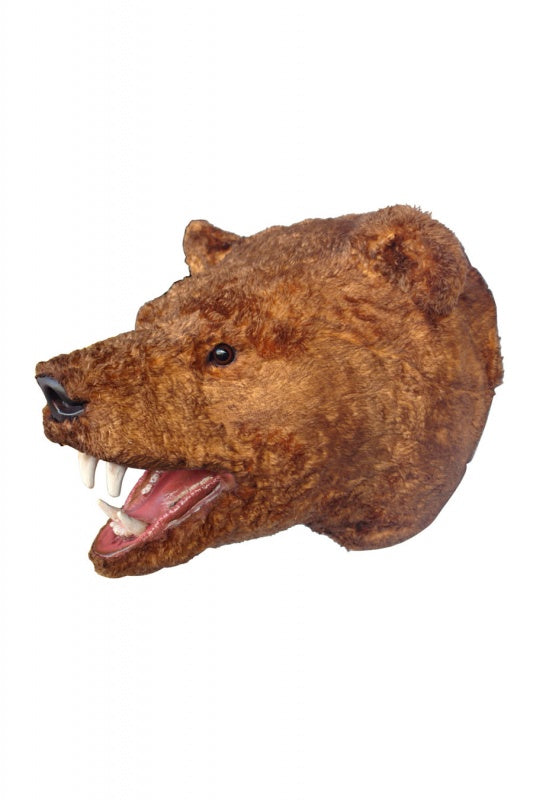 Bear Head Life Size Statue