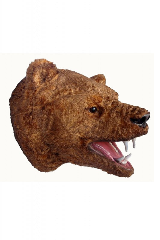 Bear Head Life Size Statue