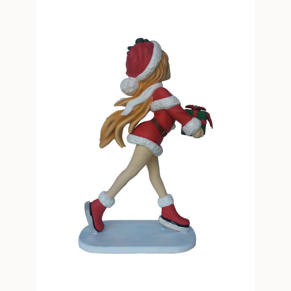 Lady Skater Life Size Statue