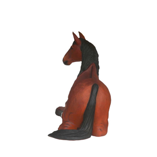 Horse Bench Life Size Statue