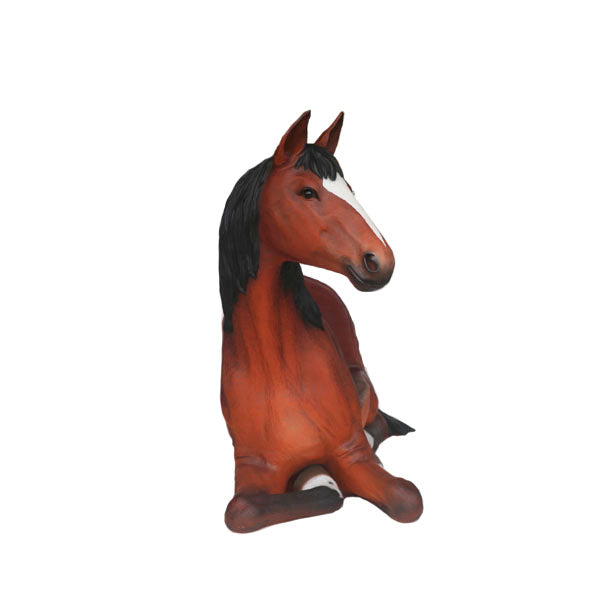 Horse Bench Life Size Statue