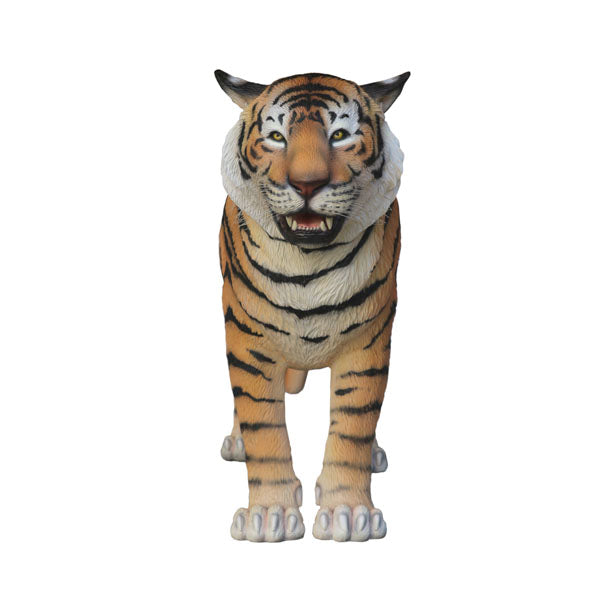 Tiger Standing Life Size Statue