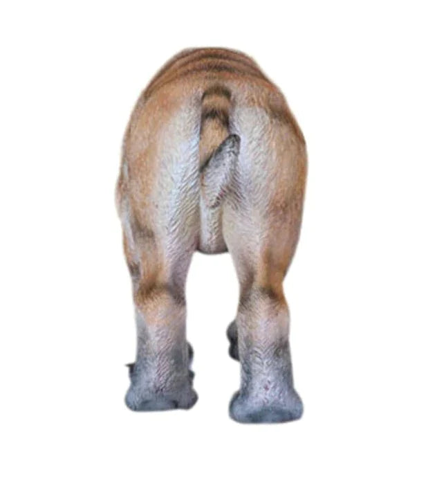 Saber Tooth Tiger Growling Life Size Statue