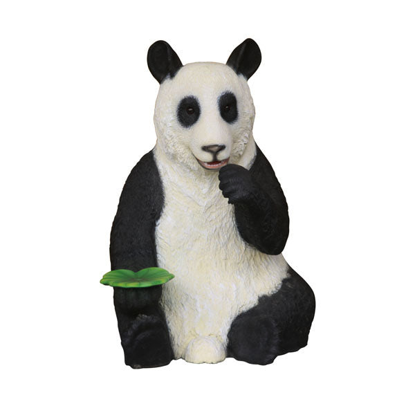 Panda Seat Life Size Statue