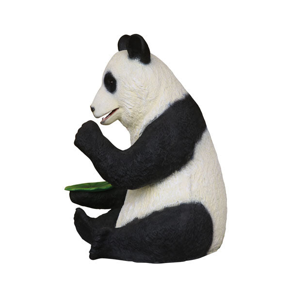 Panda Seat Life Size Statue