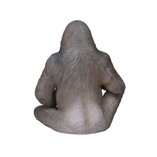 Gorilla Seat Life Size Statue