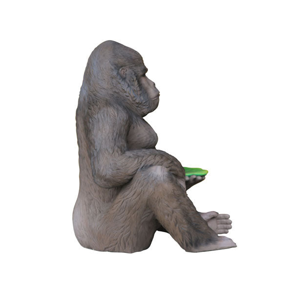 Gorilla Seat Life Size Statue