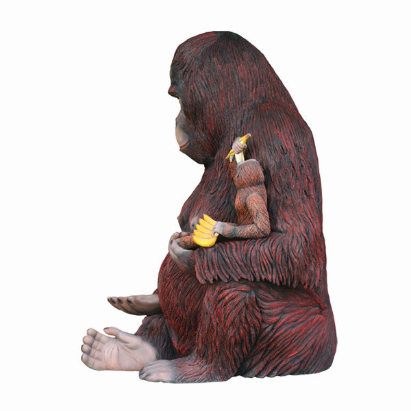 Orangutan Seat Life Size Statue
