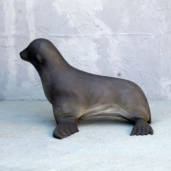 Baby Fur Seal Life Size Statue