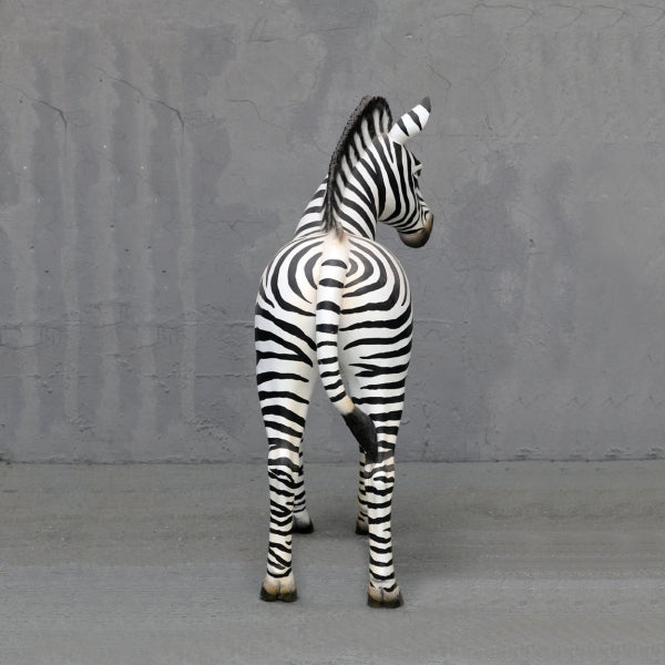 Zebra Foal Life Size Statue
