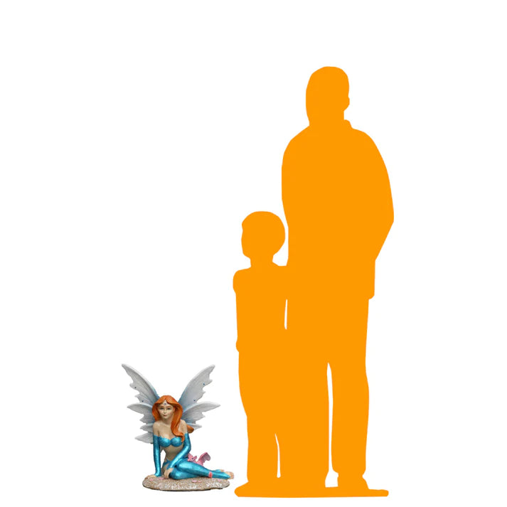 Fairy Sitting Life Size Statue