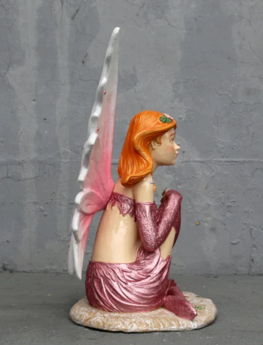 Fairy Sitting Life Size Statue